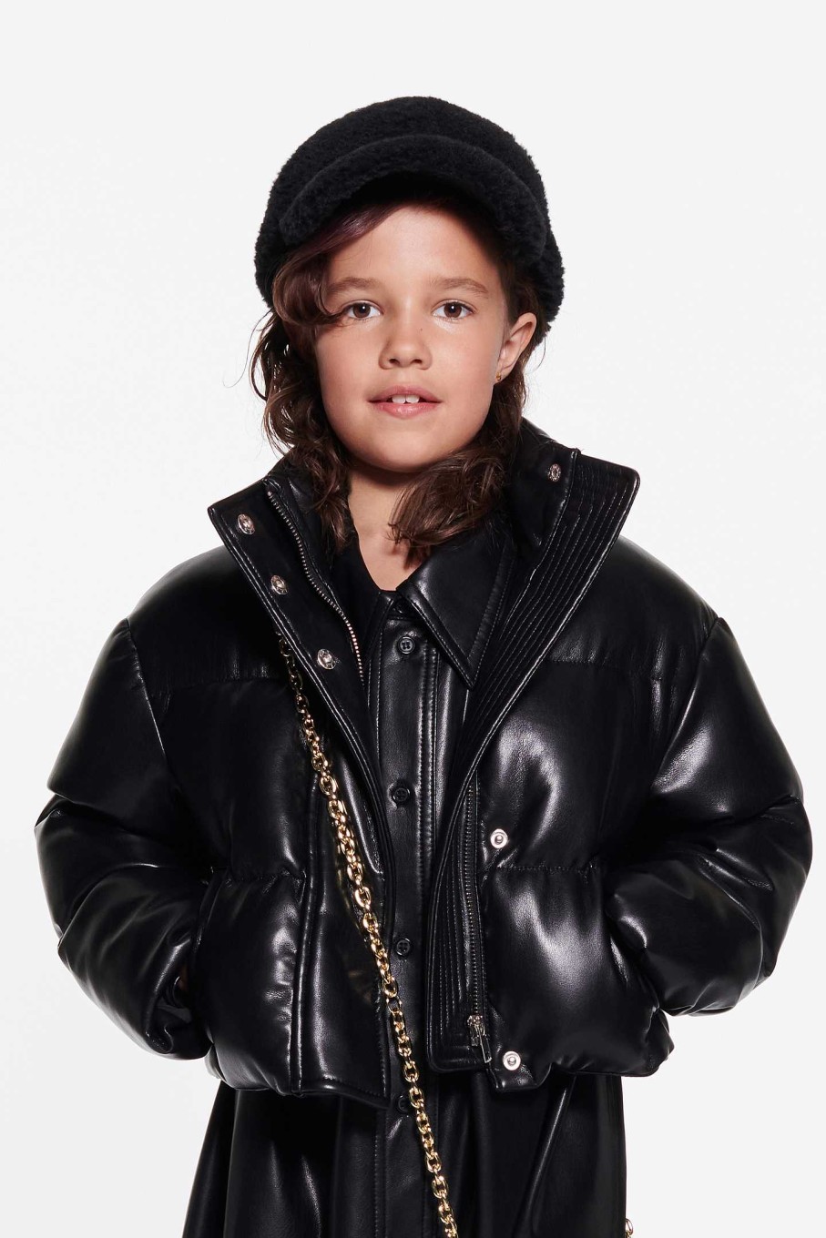 Kids STAND STUDIO | Tatum Mini Jacket Black