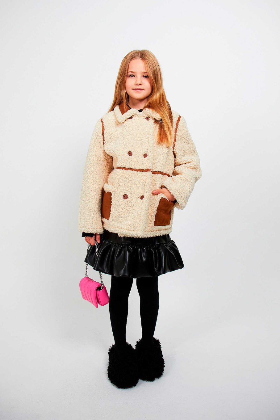 Kids STAND STUDIO | Chloe Mini Jacket Off White