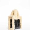 Bags & Accessories STAND STUDIO | Lolita Ii Shearling Bag Black/Natural Beige