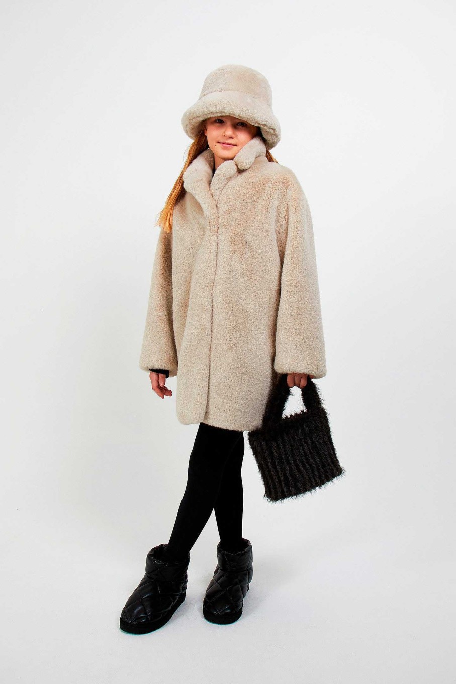 Kids STAND STUDIO | Camille Cocoon Mini Coat