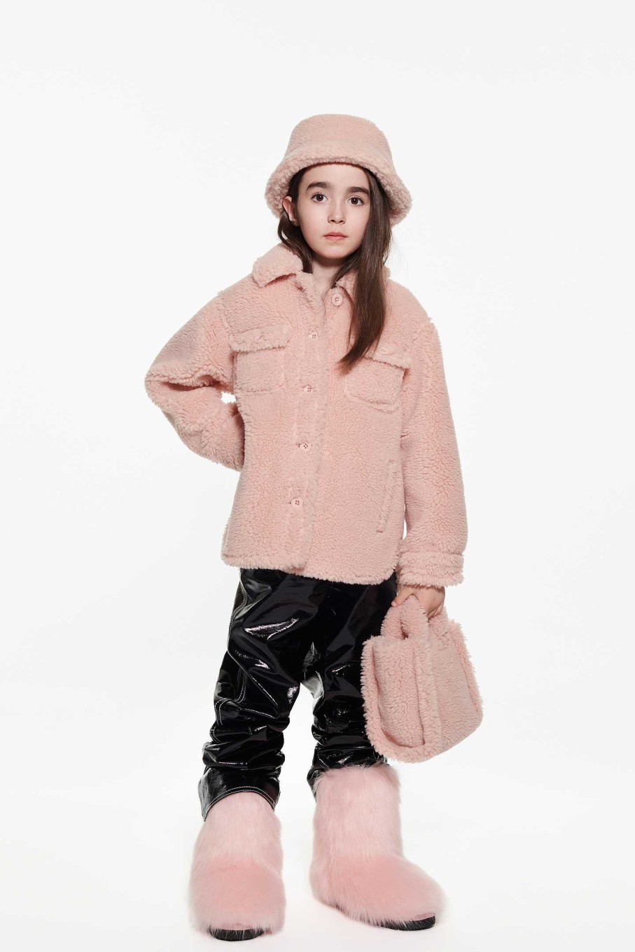 Kids STAND STUDIO | Sabi Mini Jacket Pale Blush