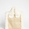 Kids STAND STUDIO | Lizzie Mini Shearling Bag Sand