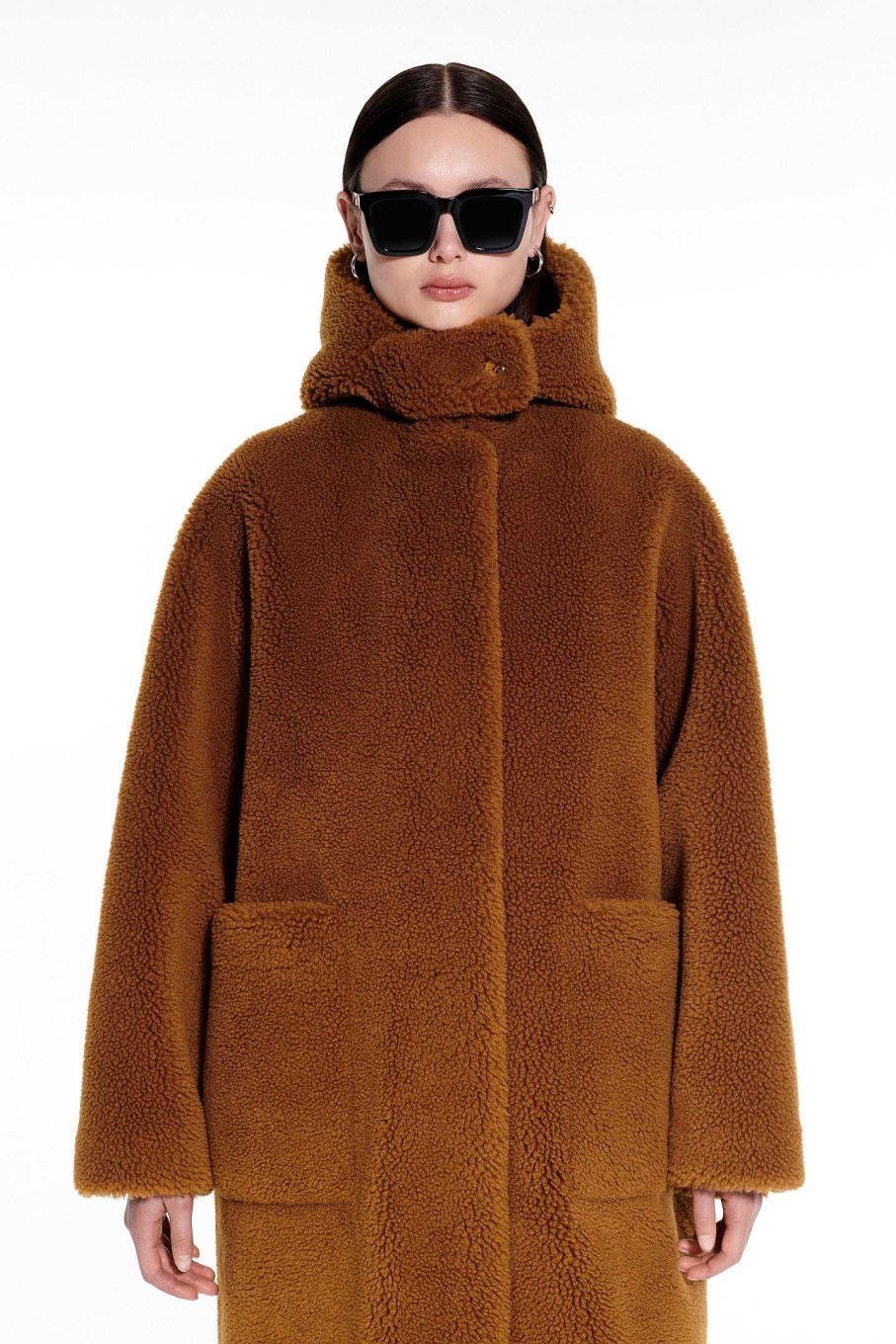 Ready-To-Wear STAND STUDIO | Pool Coat Caramel