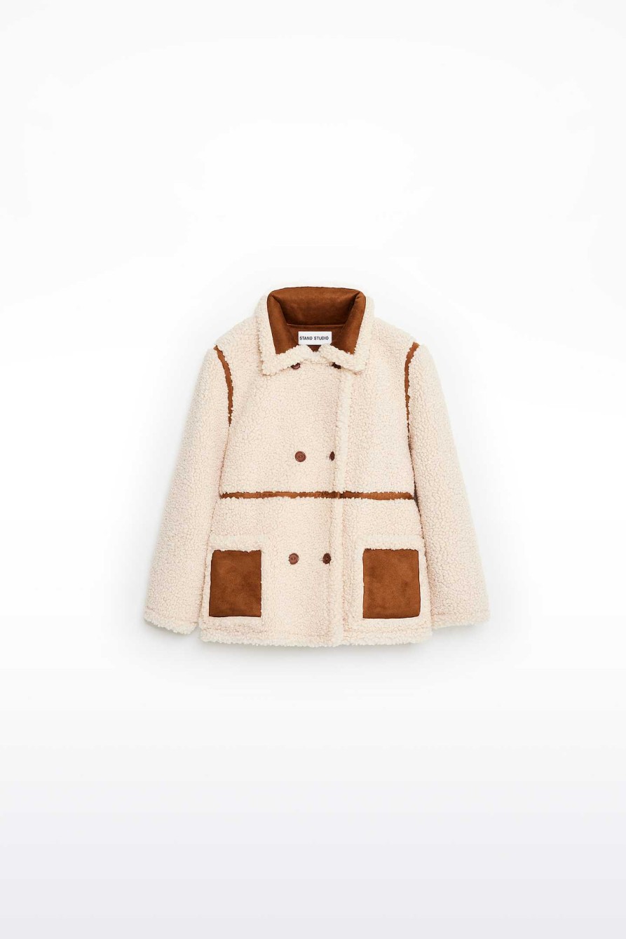 Kids STAND STUDIO | Chloe Mini Jacket Off White